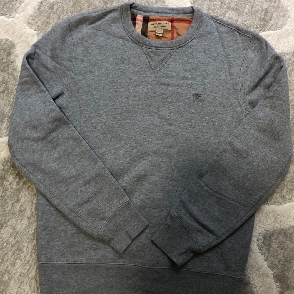 Mens Burberry Pullover Sweater